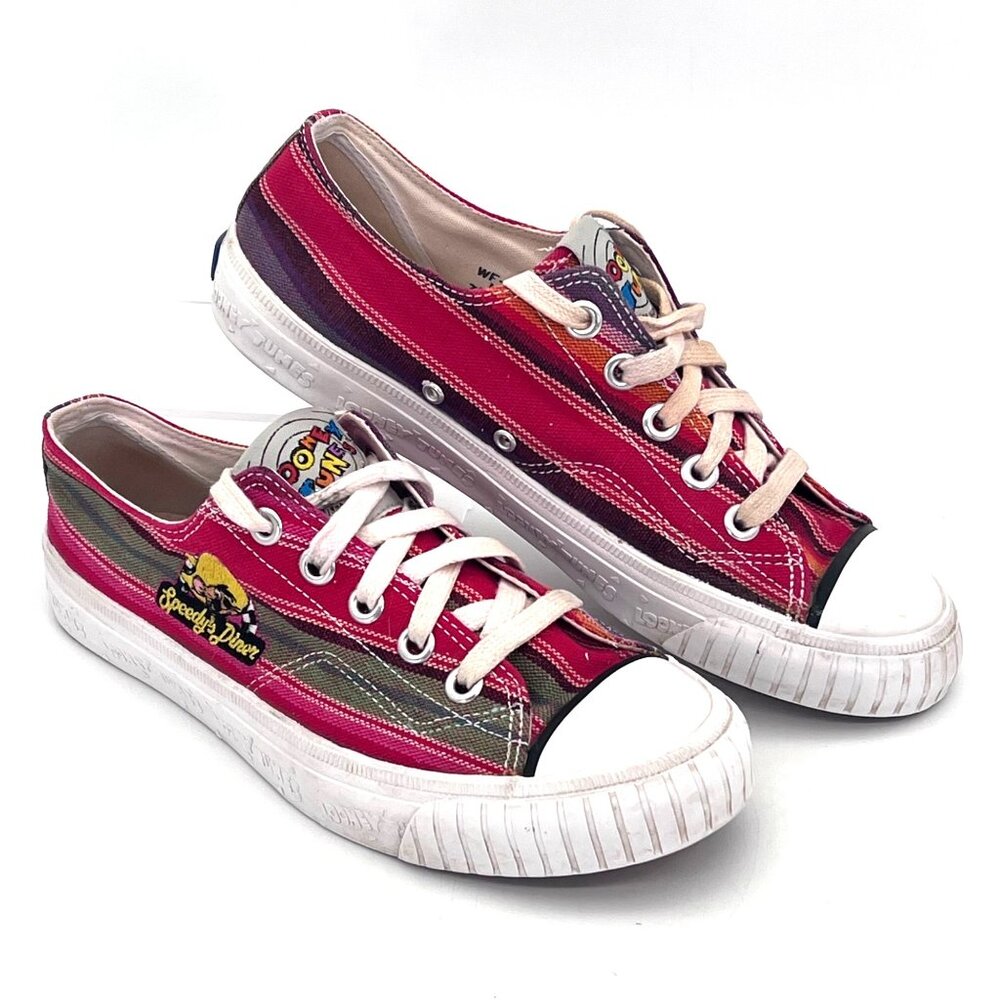 Keds Looney Tunes Speedys Diner Sneakers Mens 7.5 Speedy Gonzalez Tweety Cartoon